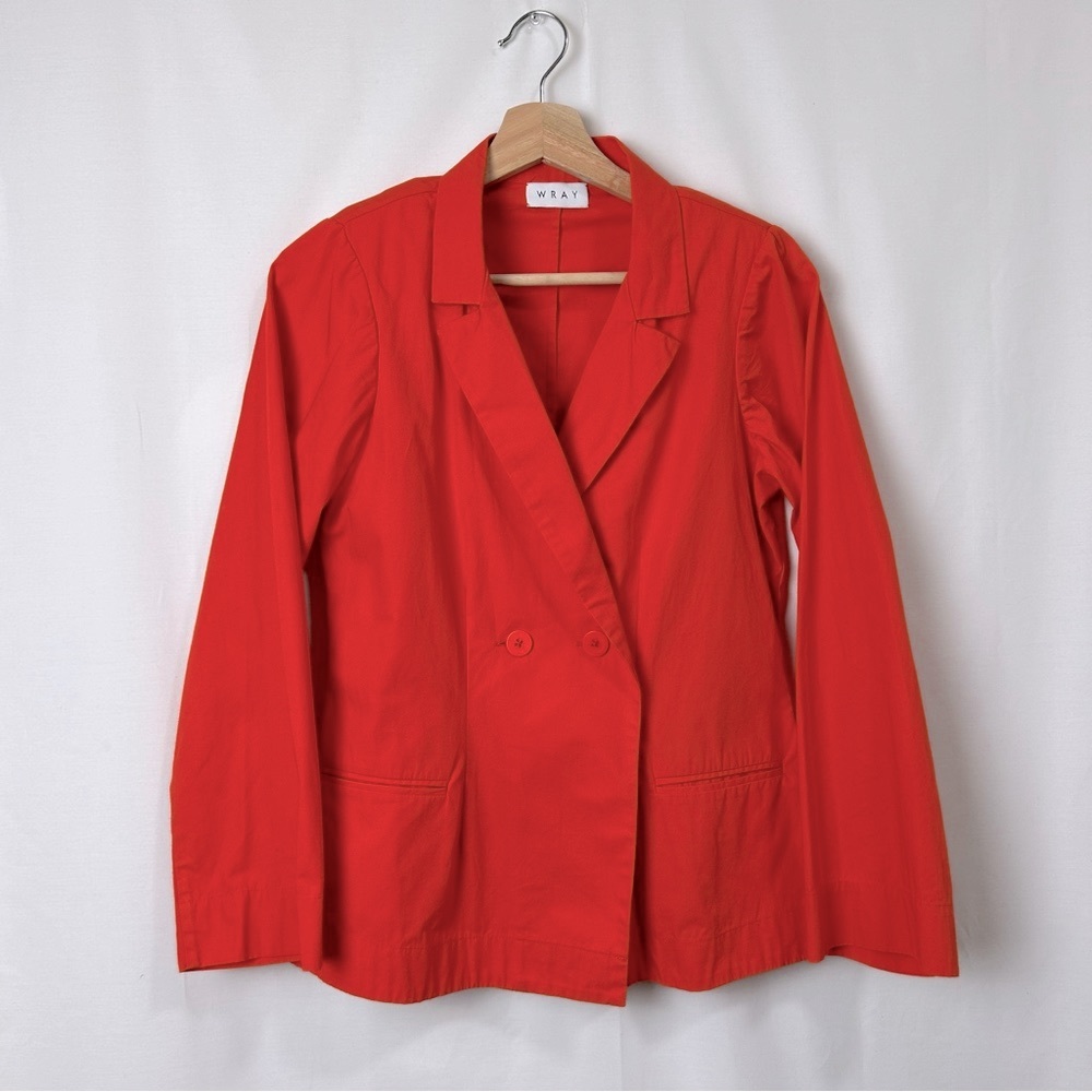 Wray Vincent Blazer in Blood Orange S